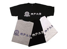 Tシャツ（ロゴ：神戸大学）