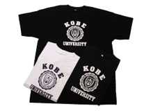 Tシャツ（ロゴ：KOBE UNIVERSITY）